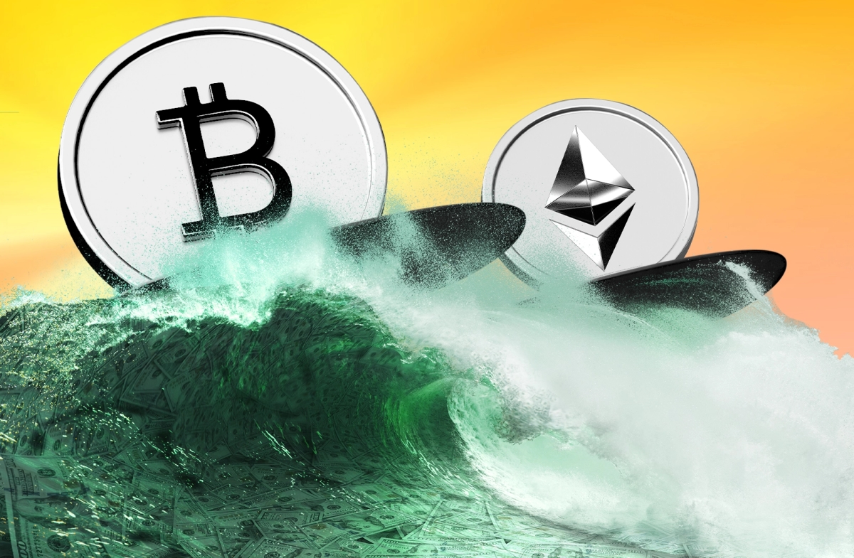 Bitcoin and Ethereum ETFs roar back adding nearly $3bn last week