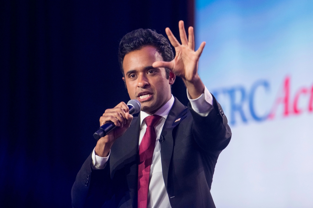 Republican presidential candidate Ramaswamy promises crypto platform by Thanksgiving