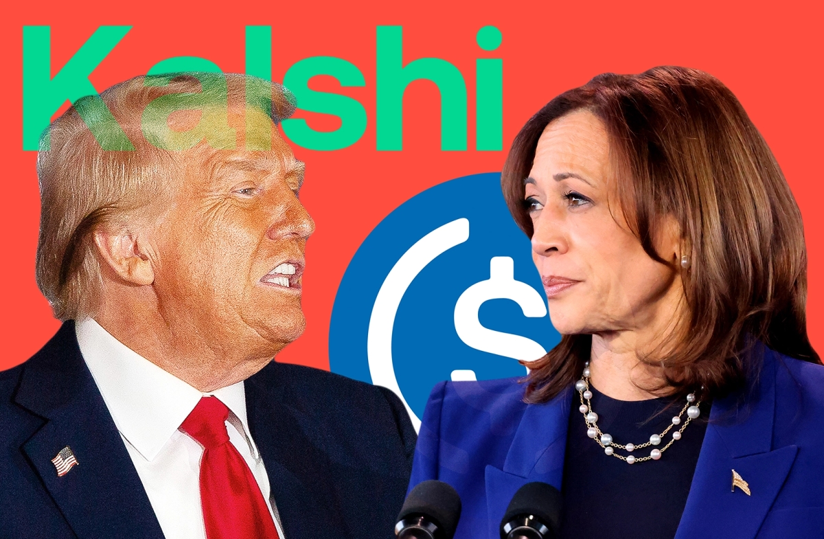 Kalshi’s embrace of USDC triggers $25m cascade of last-minute wagers on election result