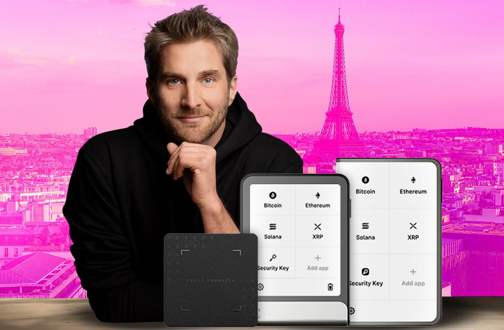 Charles Guillemet, the CTO of Ledger. 