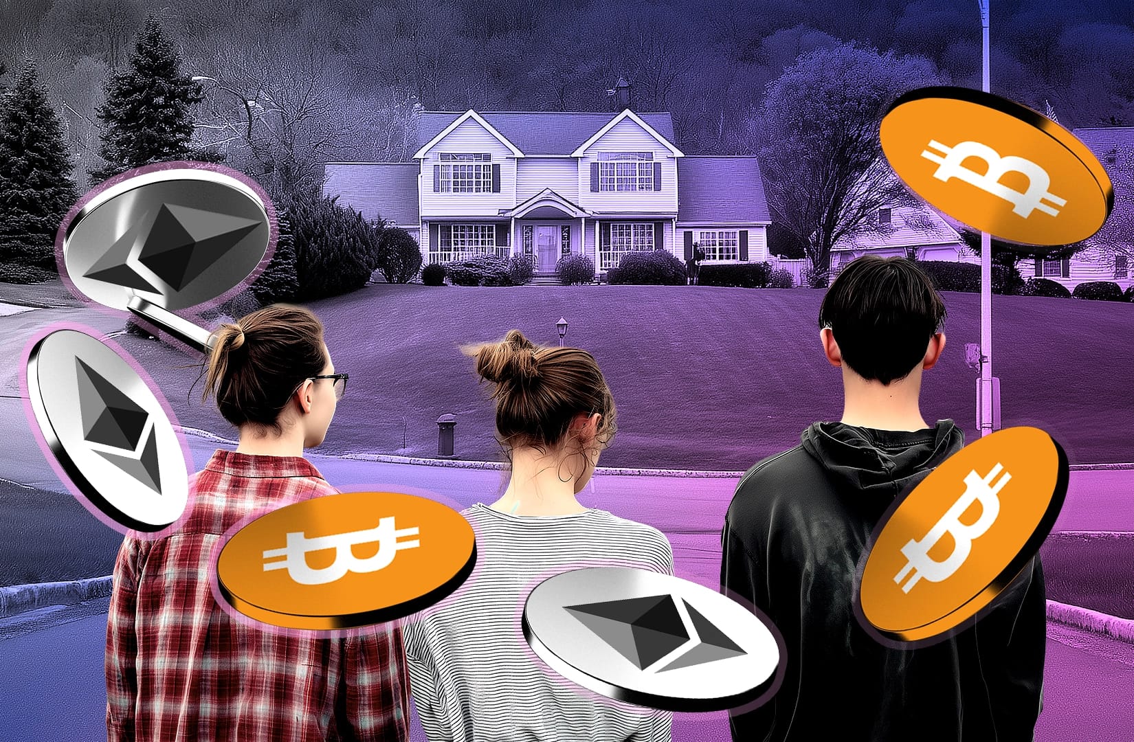 Young people are 'giving up' and turning to crypto, study says.