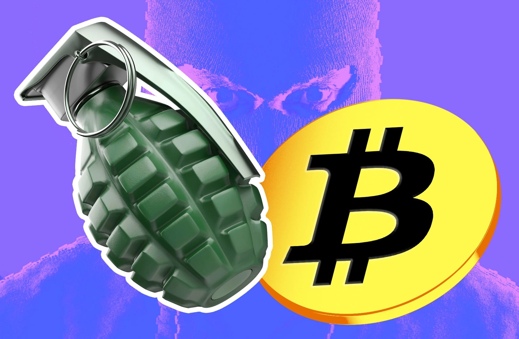 Russian man tried to rob crypto exchange with fake grenades