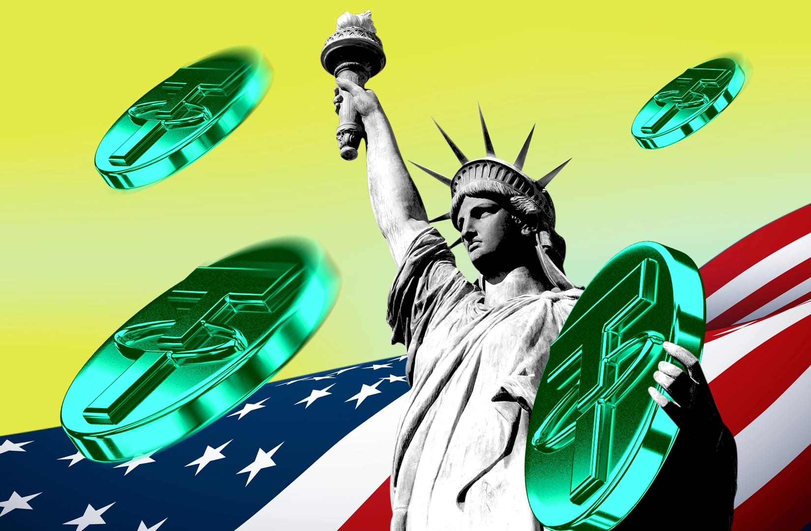 Tether comes to the US