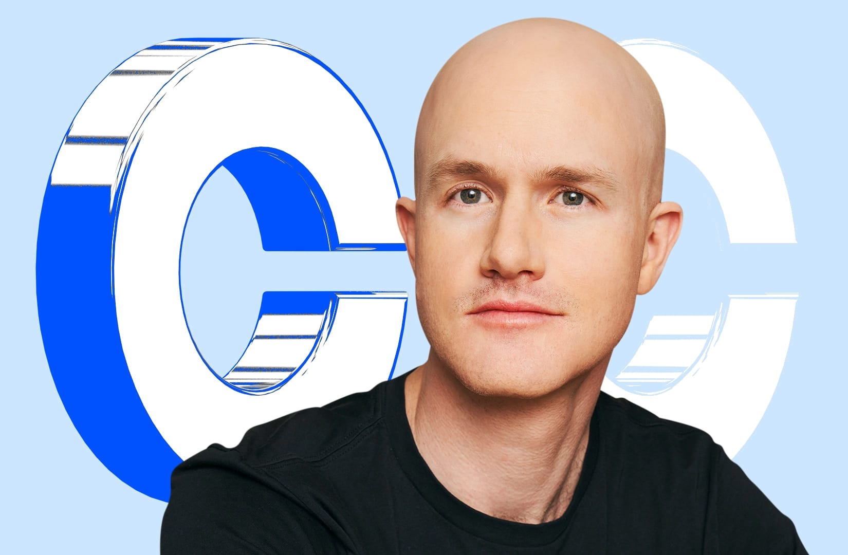 Generic art - Brian Amstrong Coinbase