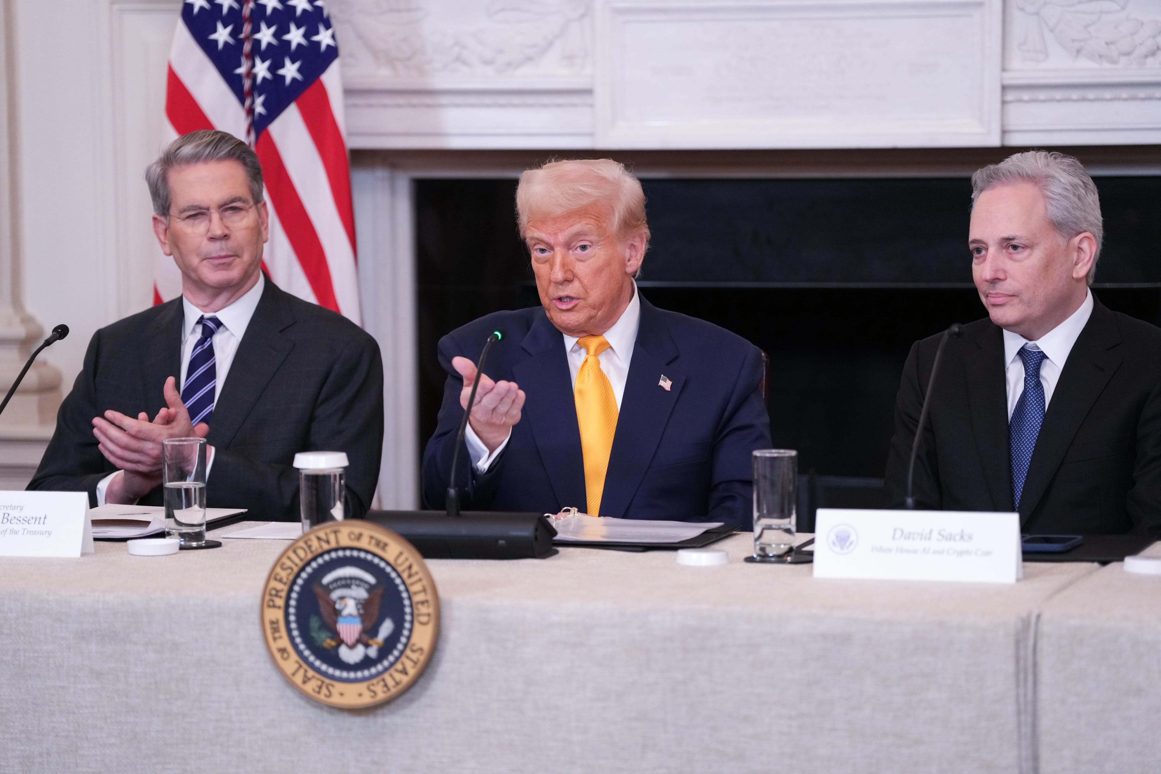 President Trump Hosts Crypto Summit at the White House, Washington, District of Columbia, United States - 07 Mar 2025