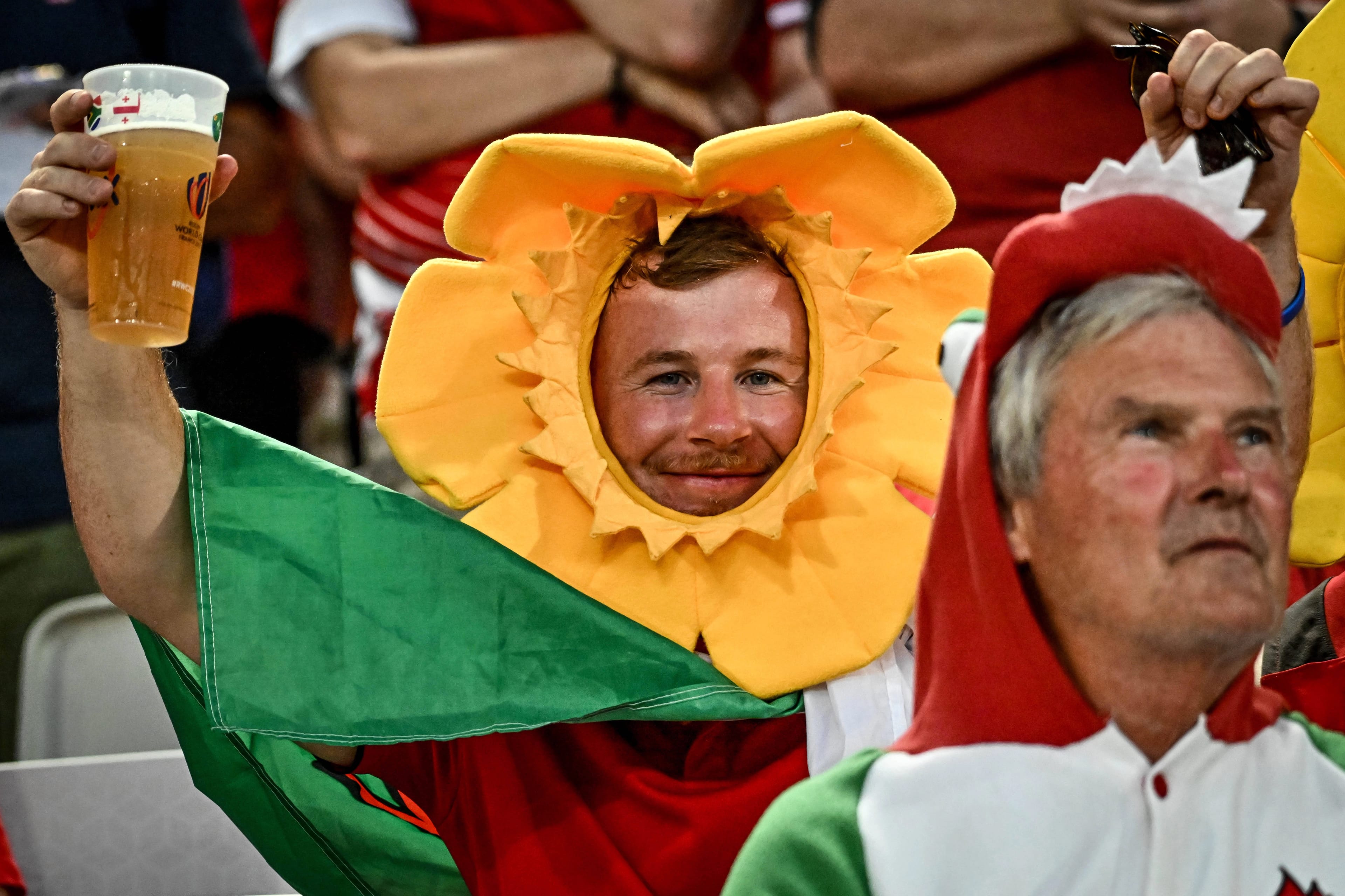 RWC: Welsh fans in Bordeaux, France - 10 Sep 2023