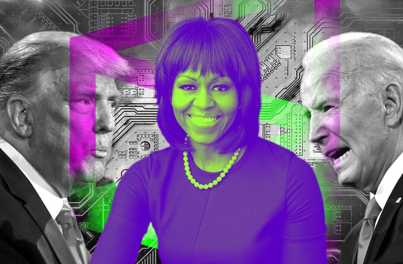 Bettors put millions on Michelle Obama winning presidential election