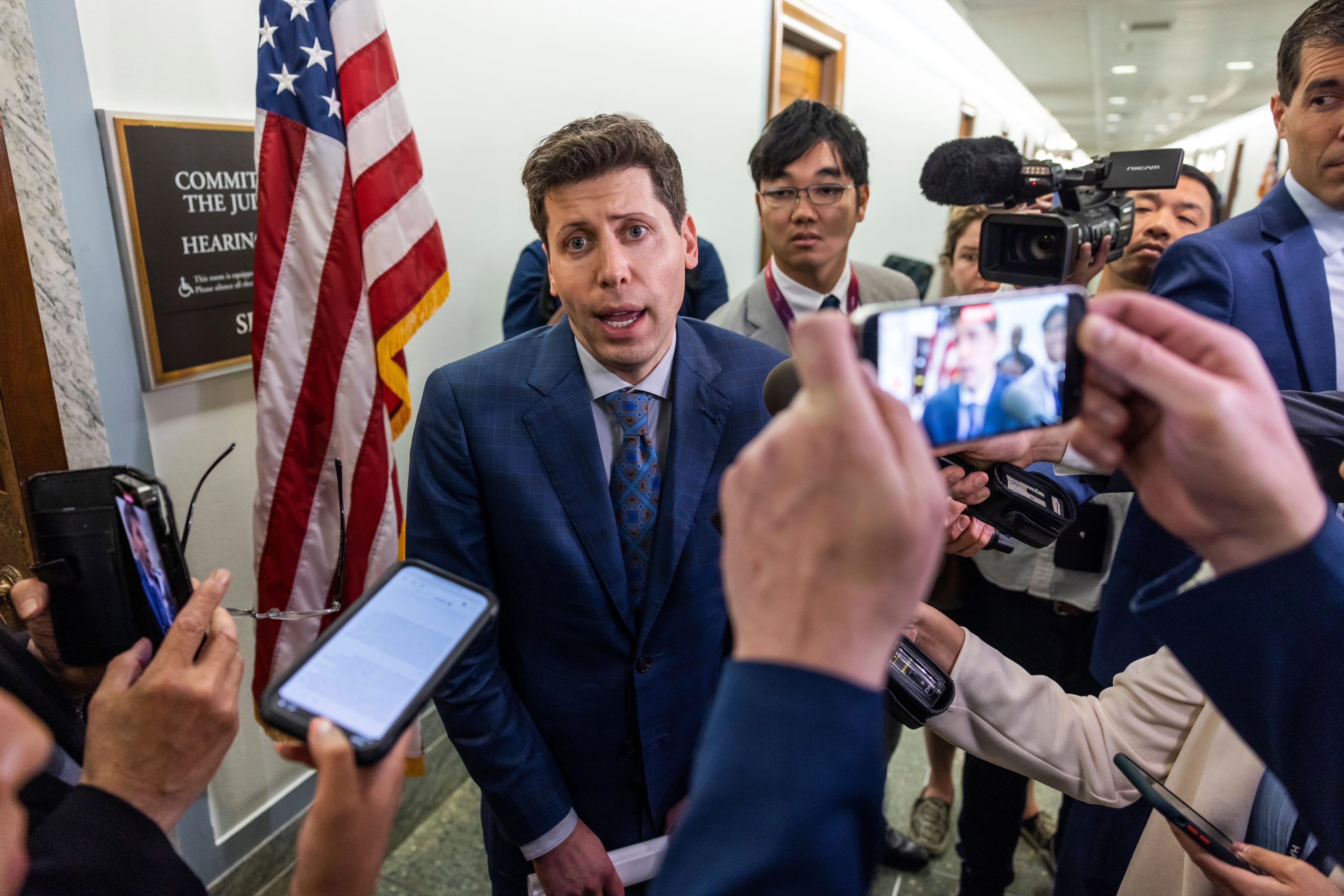 OpenAI CEO Sam Altman testifies before Congress, Washington, USA - 16 May 2023