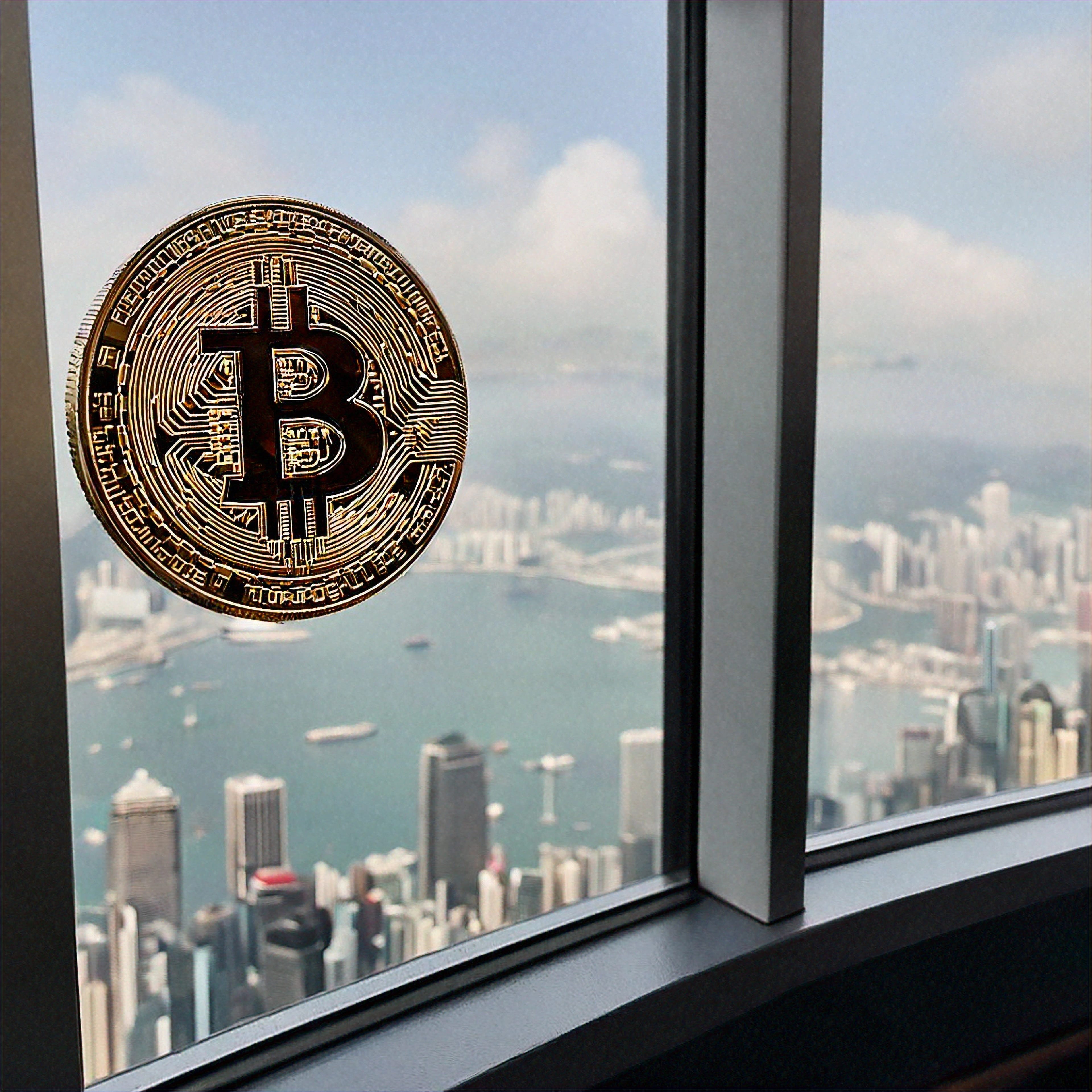 Hong,Kong,Sky100,Observation,Deck,Conference,Bitcoin