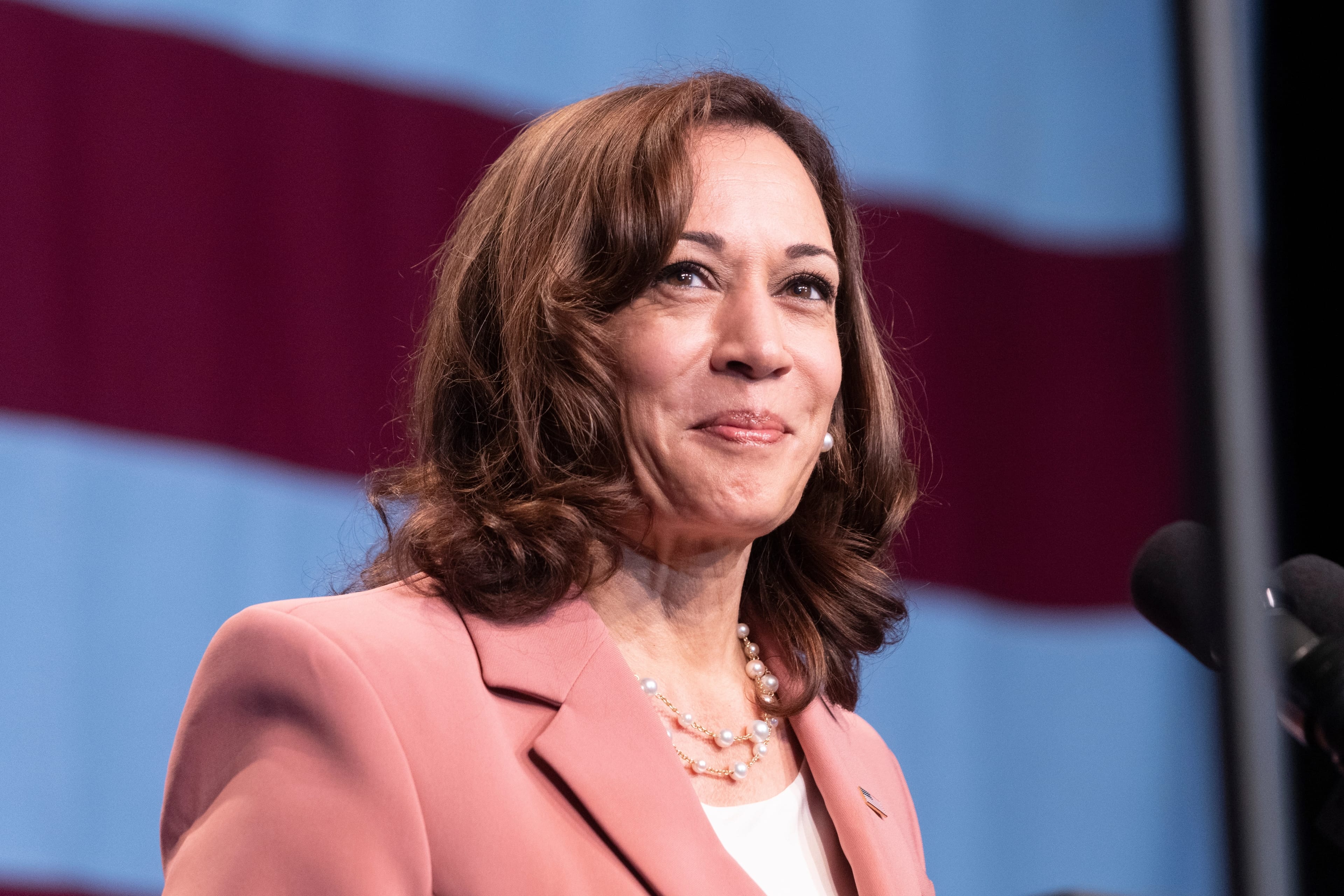New,York,,Ny,-,July,28,,2022:,Vice,President,Kamala