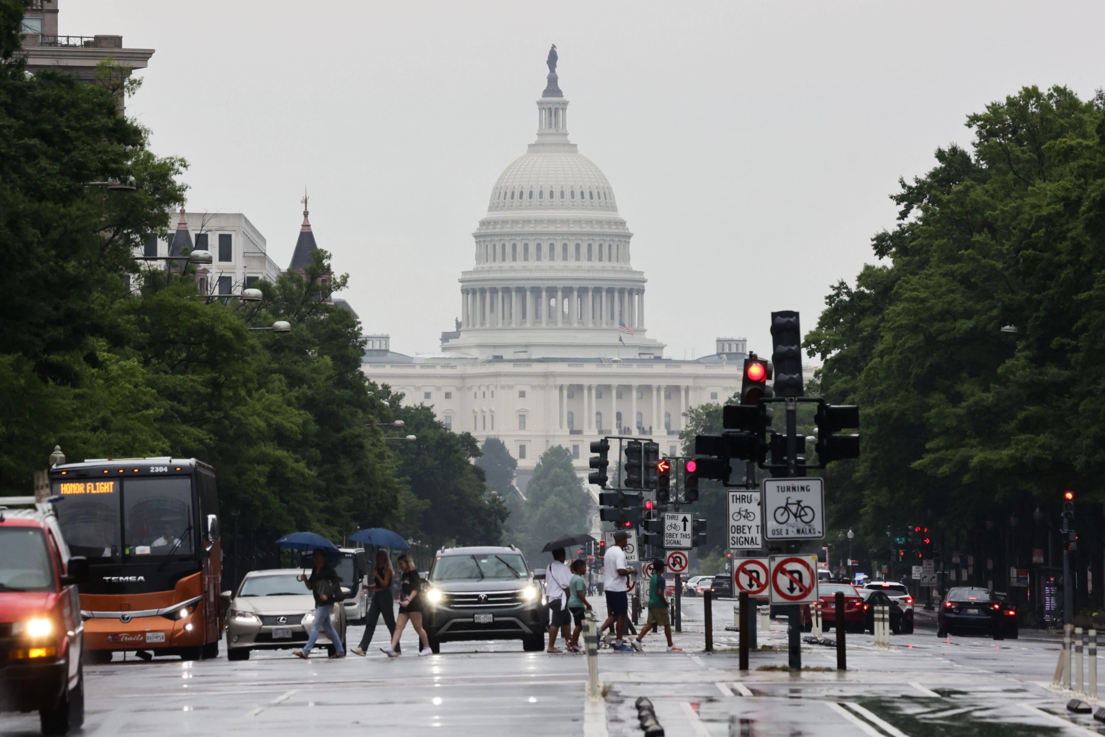 Washington DC Daily Life And Economy, Poland - 12 Jul 2024