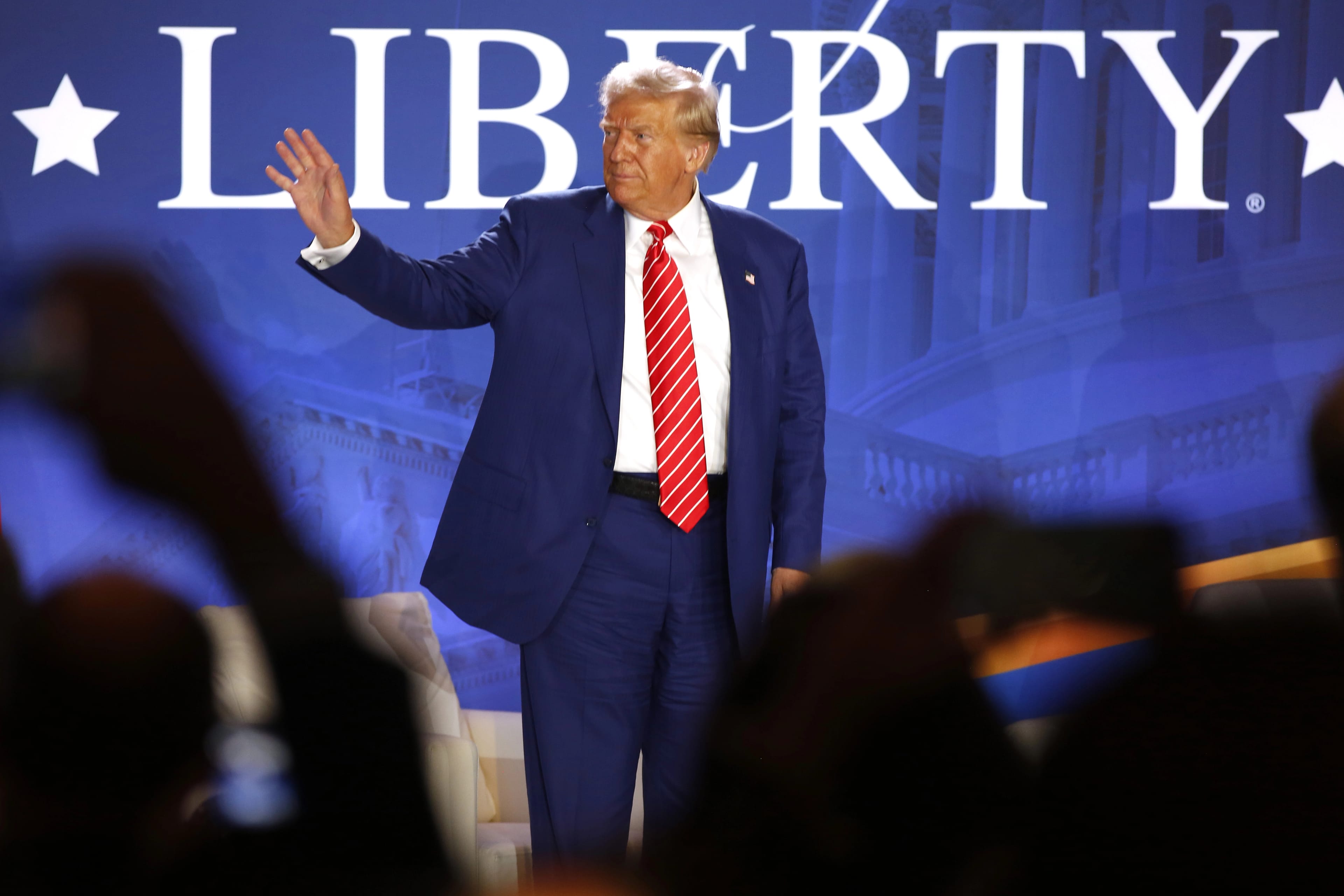 Donald Trump At Moms for Liberty National Summit, Washington, d.c, u.s - 30 Aug 2024