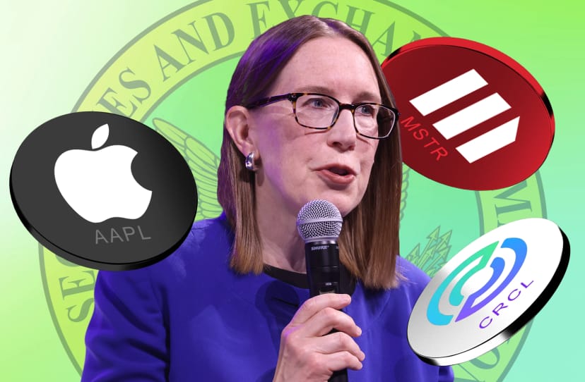 Even SEC’s Hester ‘Crypto Mom’ Peirce says tokenised stocks are securities