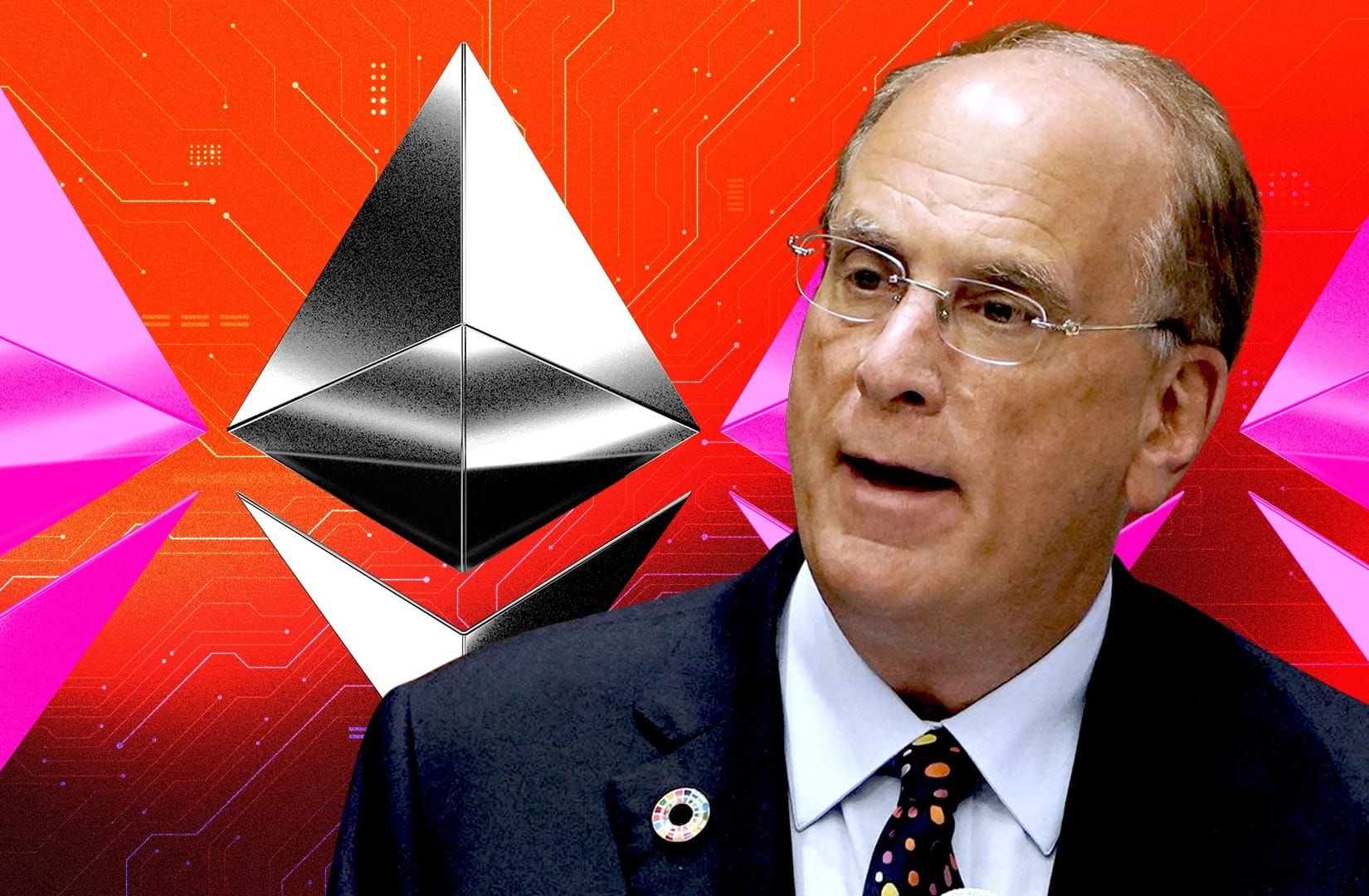 Blackrock CEO's Larry Fink and ethereum