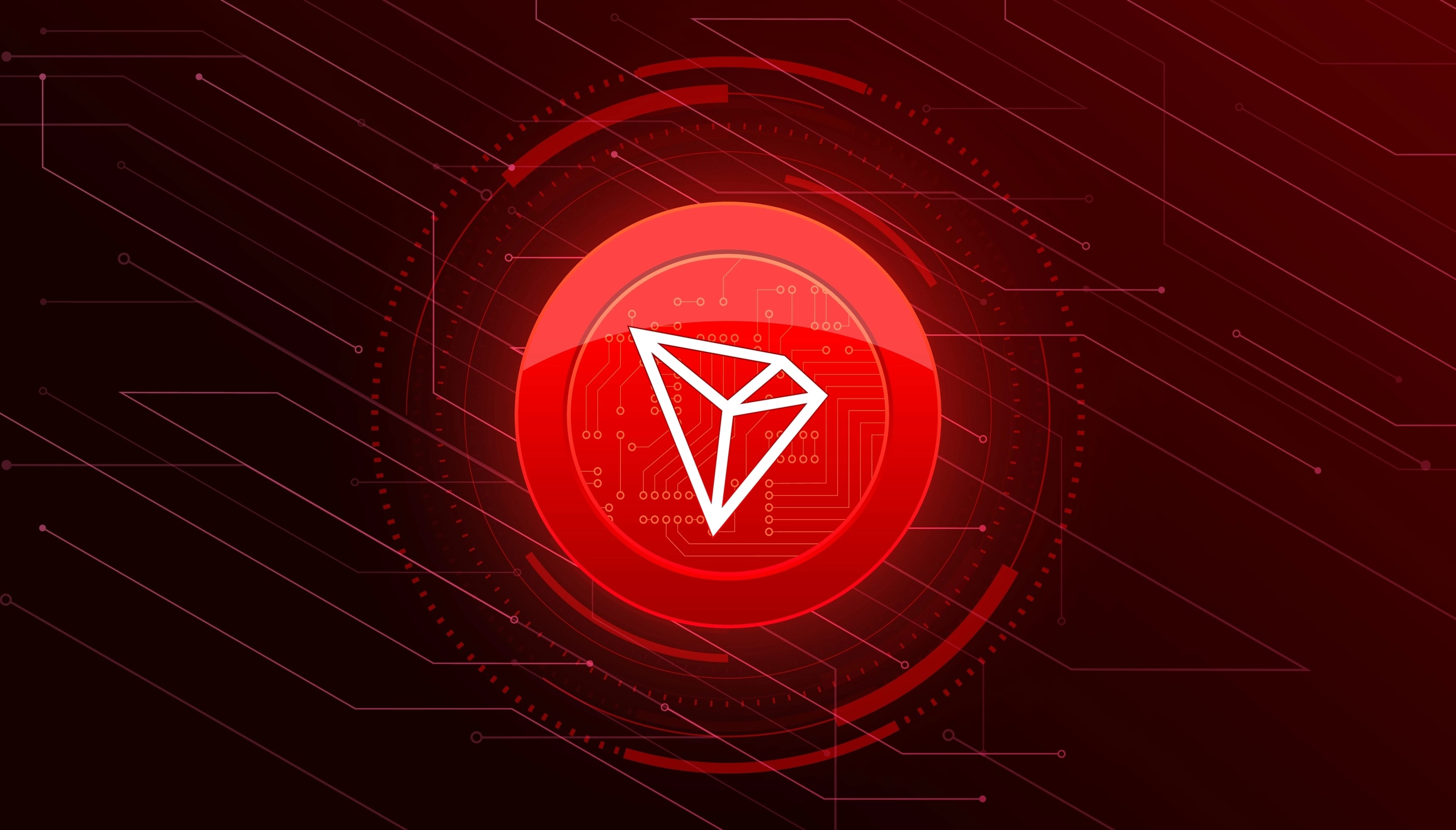 Tron,(trx),Banner.,Trx,Coin,Cryptocurrency,Concept,Banner,Background.