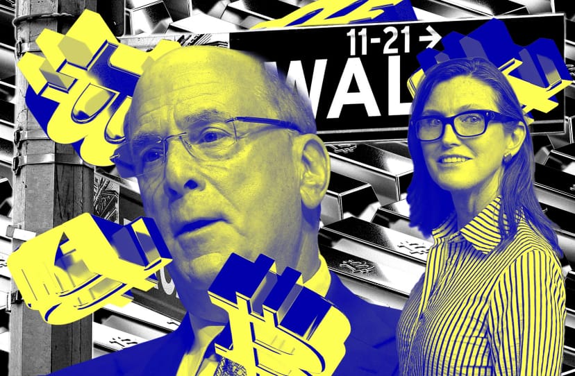 How Larry Fink, Cathie Wood and the rest of Wall Street are cornering Bitcoin