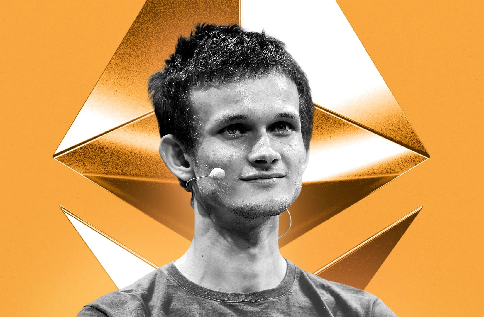 Vitalik Buterin happy