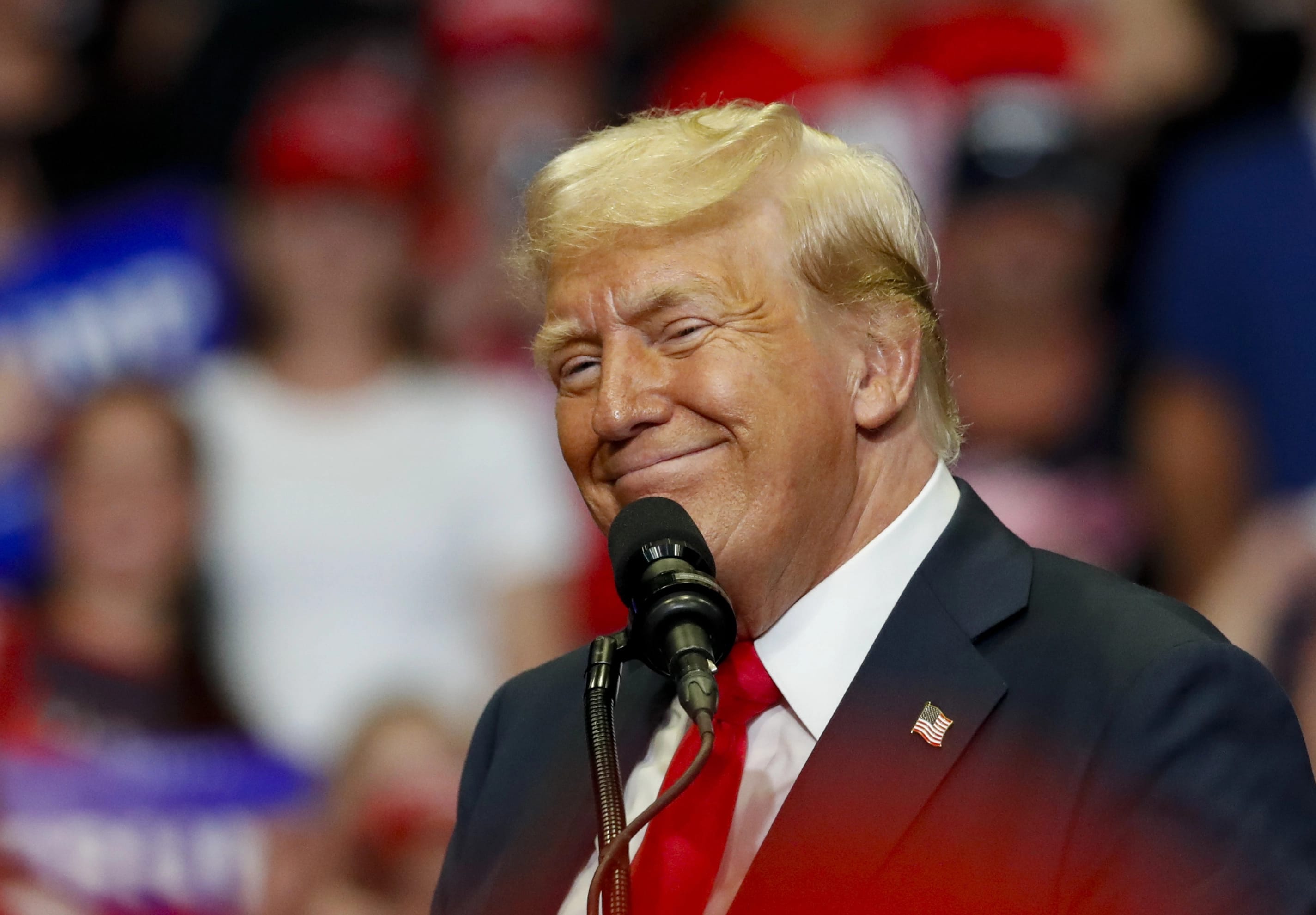 Former President Donald Trump and J.D. Vance Campaign Rally, Grand Rapids, USA - 20 Jul 2024