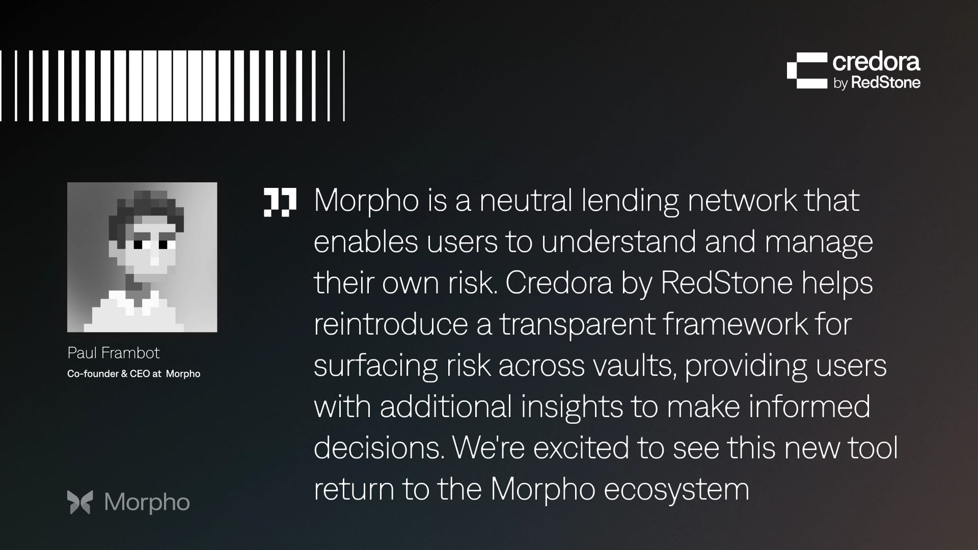 The Year of Risk‑Aware DeFi: Credora Ratings As The $1T Unlock Primitive